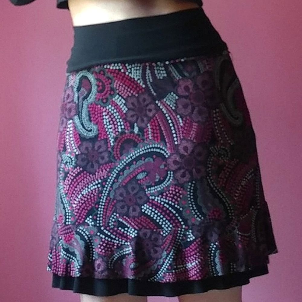 JW Maternity Vtg Convertible & Reversible Skirt/Top